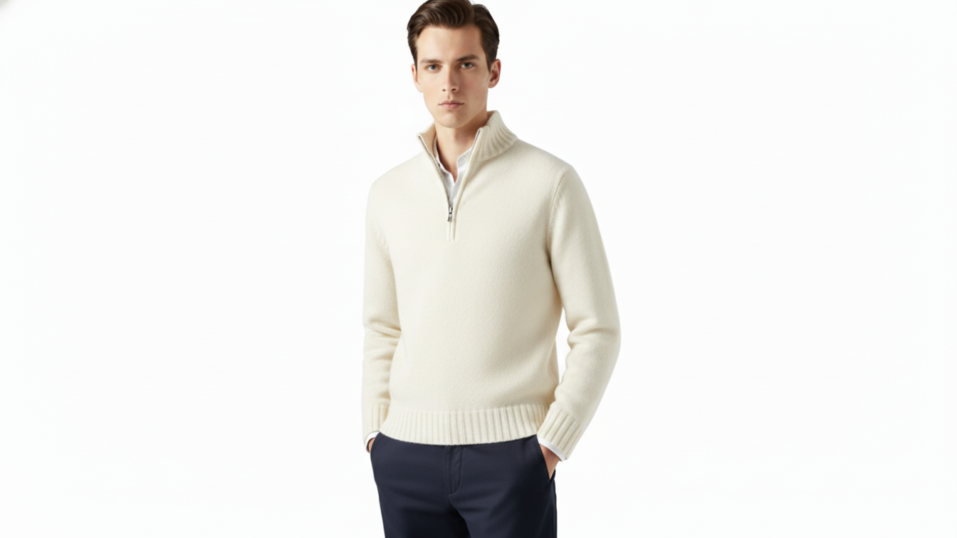 Suéter de Zíper Pierre